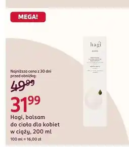 Rossmann Balsam do ciała dla kobiet w ciąży oferta