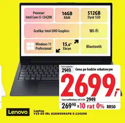 Media Expert Laptop Lenovo oferta