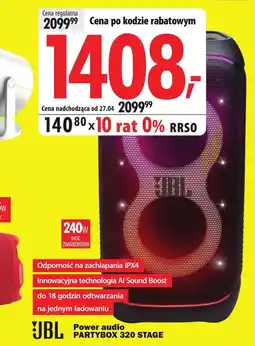 Media Expert Power audio JBL oferta