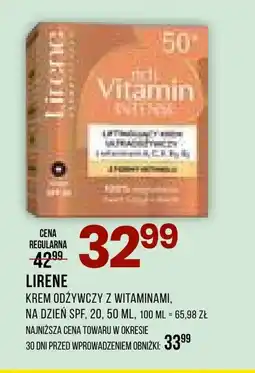 Drogerie Natura Krem odżywczy Lirene oferta
