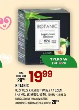 Drogerie Natura Krem odżywczy Botanic oferta