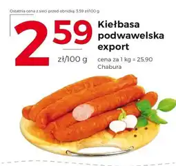 Frac Kiełbasa podwawelska Chabura oferta