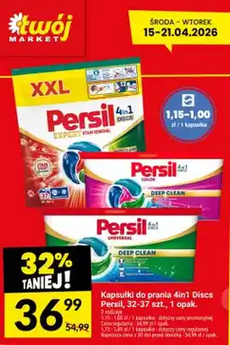 Twój Market Kapsułki do prania 4in1 Discs Universal Deep Clean oferta