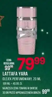 Drogerie Natura Olejek perfumowany, lattafa yara oferta