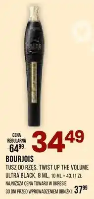 Drogerie Natura Tusz do rzęs Twistup The Volume Ultra Black oferta