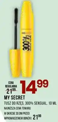 Drogerie Natura Tusz do rzęs, 300% sensual oferta