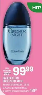 Drogerie Natura Woda perfumowana Obsession Night oferta