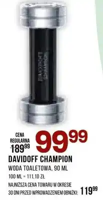 Drogerie Natura Woda toaletowa, davidoff champion oferta
