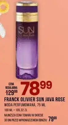 Drogerie Natura Woda perfumowana Sun Java Rose oferta