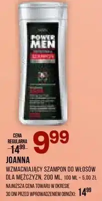 Drogerie Natura Wzmacniający szampon do włosów dla mężczyzn oferta