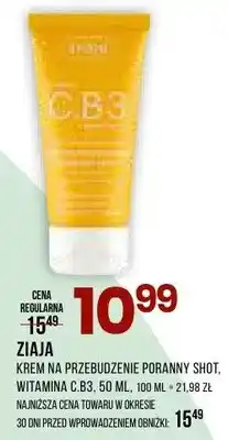 Drogerie Natura Krem na przebarwienia poranny shot witamina C,B5 oferta