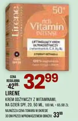 Drogerie Natura Krem odżywczy z witaminami na dzień SPF 20 oferta