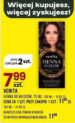 Drogerie Natura Lakier do włosów venita henna color oferta
