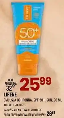 Drogerie Natura Emulsja ochronna SPF 50+ Sun oferta