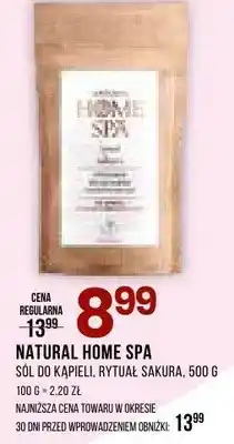 Drogerie Natura Sól do kąpieli rytuał sakura oferta