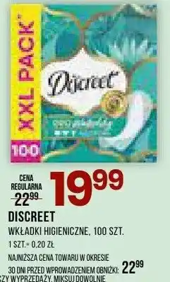 Drogerie Natura Wkładki higieniczne oferta