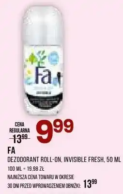 Drogerie Natura Dezodorant roll-on Invisible Fresh oferta