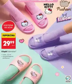 Biedronka Klapki damskie Hello Kitty oferta
