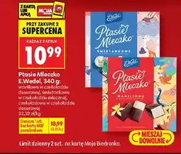 Biedronka Ptasie Mleczko E. Wedel oferta