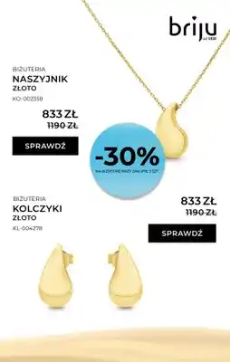 Briju Naszyjnik złoto oferta