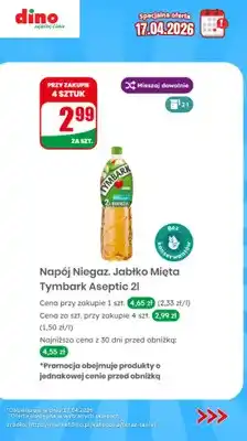 Dino Napój Niegaz. Jabłko Mięta Aseptic oferta