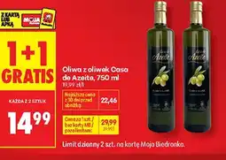 Biedronka Oliwa z oliwek Casa de Azeite oferta