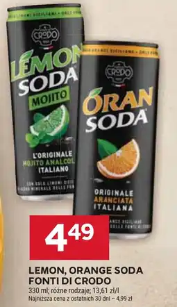 Stokrotka Lemon, orange soda fonti di crodo oferta