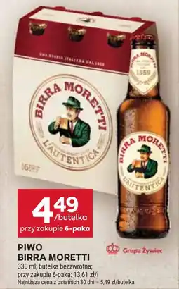 Stokrotka Piwo birra moretti grupa żywiec oferta