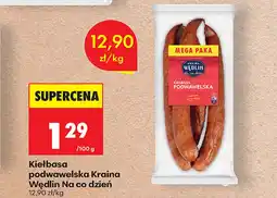 Biedronka Kiełbasa podwawelska Kraina Wędlin oferta