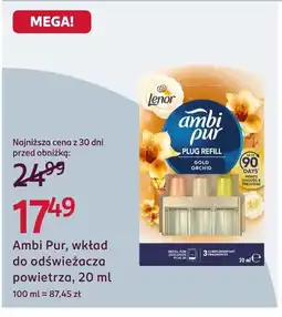 Rossmann Wkłady do odświeżacza Ambi Pur oferta