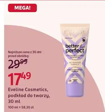 Rossmann Podkład do twarzy Eveline Cosmetics oferta
