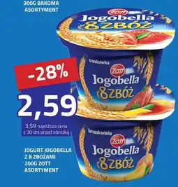 Hildebrandt Jogurt jogobella z 8 zbożami zott asortyment oferta