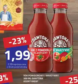 Hildebrandt Sok pomidorowy i warzywny dawtona asortyment oferta