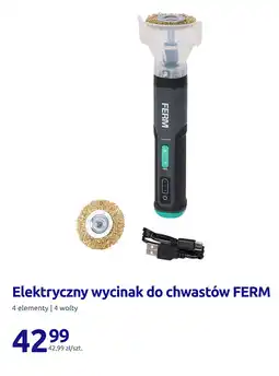 Action Elektryczny wycinak do chwastów FERM oferta