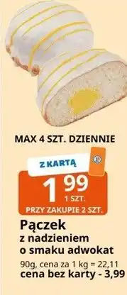 Pączek z nadzieniem o smaku adwokat
