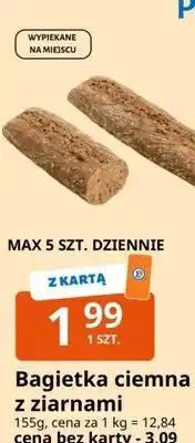 E.Leclerc Bagietka ciemna z ziarnami oferta