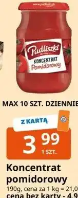 E.Leclerc Pudliszki Koncentrat pomidorowy oferta