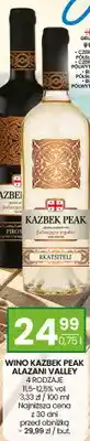 Twój Market Wino Kazbek Peak Alazani Valley 4 rodzaje oferta