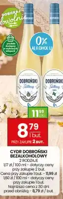Twój Market Cydr Dobroński bezalkoholowy 2 rodzaje oferta