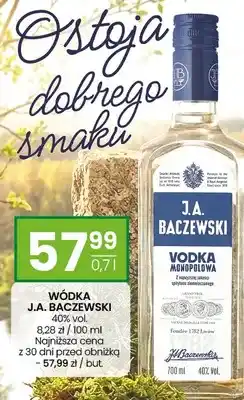 Twój Market Wódka J.A. Baczewski oferta