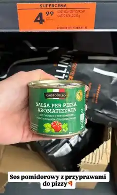 Biedronka Sos pomidorowy z przyprawami do pizzy oferta