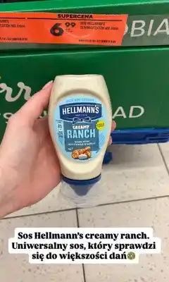Biedronka Sos Creamy Ranch oferta