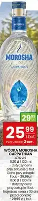 Twój Market Wódka Morosha Carpathian oferta