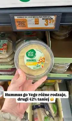 Biedronka Hummus, różne rodzaje oferta