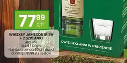 Twój Market Whiskey Jameson Irish + 2 szklanki oferta