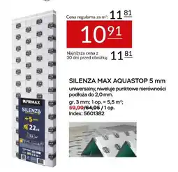 Abra Silenza max aquastop 5 mm oferta