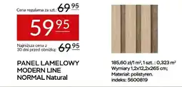 Abra Panel lamelowy modern line normal natural oferta