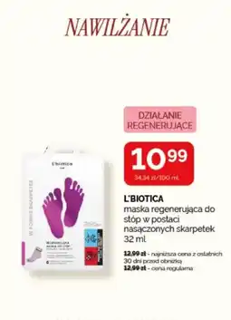 Ziko Dermo L'Biotica maska regenerująca do stóp oferta