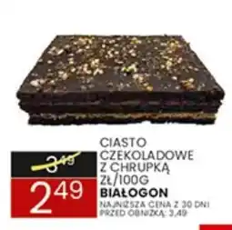 Wafelek Białogon ciasto czekoladowe oferta