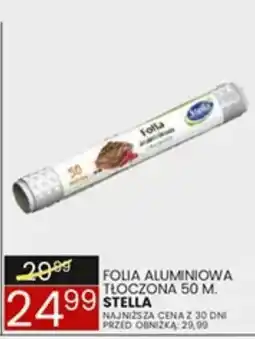 Wafelek Stella folia aluminiowa tłoczona oferta